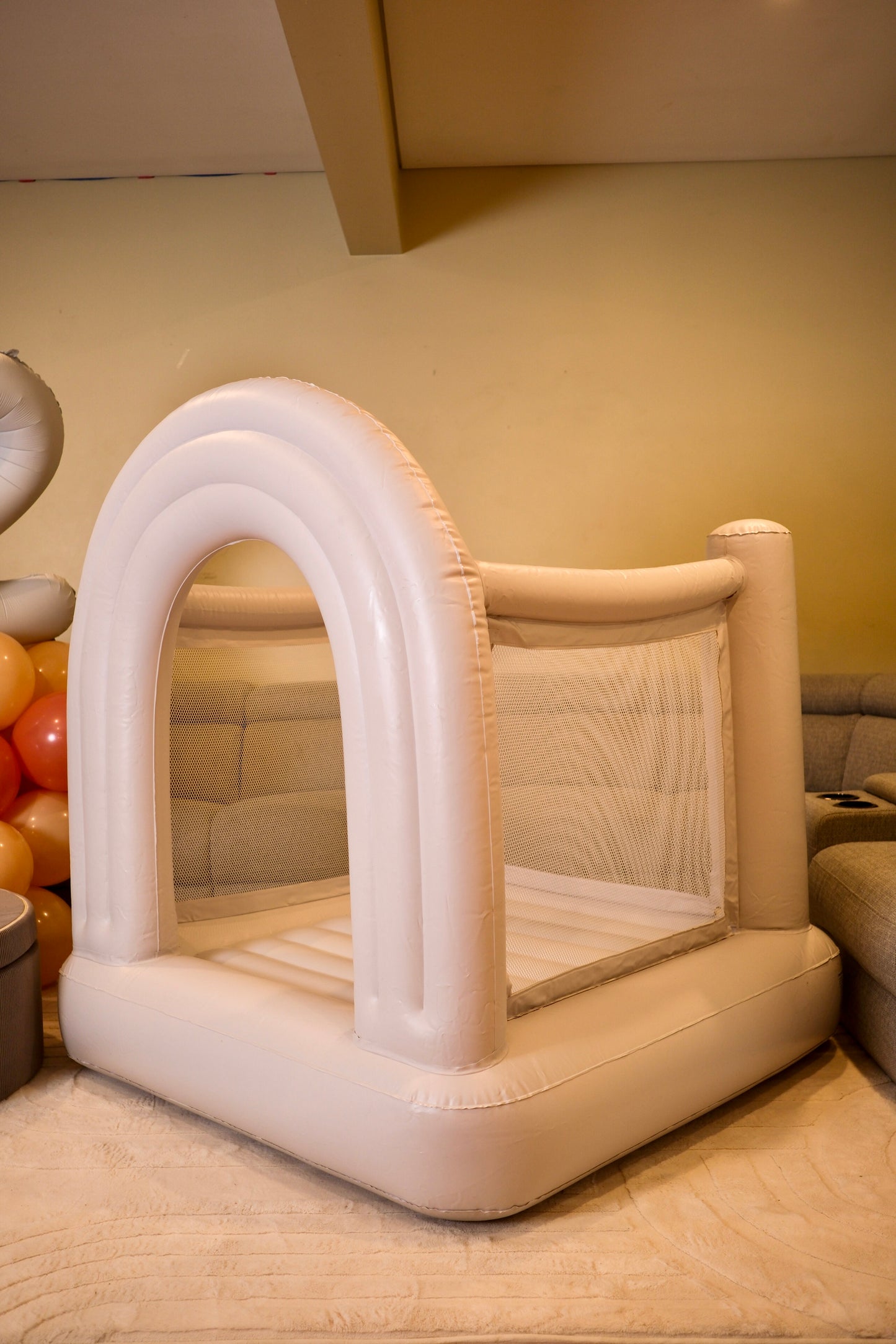 Mini Rainbow Jumping Castle